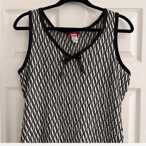 GORGEOUS Vintage Anne Klein Bow Tank